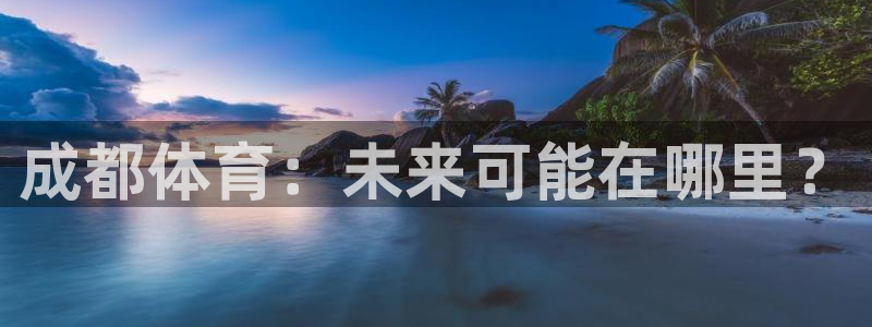 678体育知识：成都体育：未来可能在哪里？
