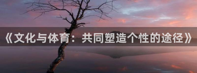 678体育：《文化与体育：共同塑造个性的途径》